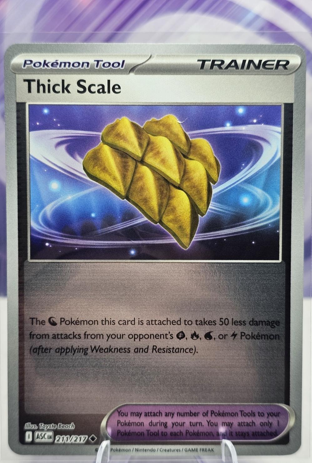 Ascended Heroes Thick Scale [Reverse Holo] Pokémon card